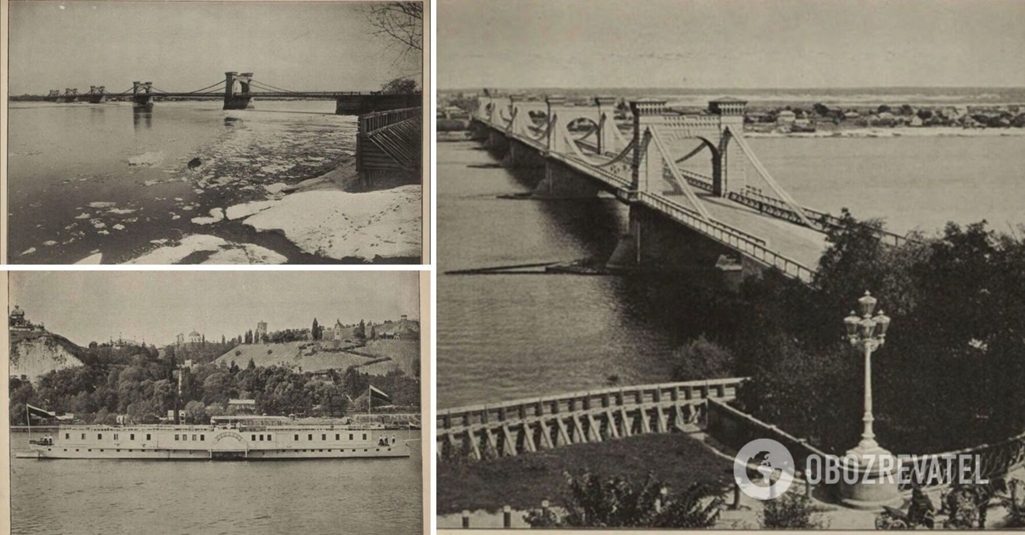 Rare Dnipro landscapes from the early 20th century