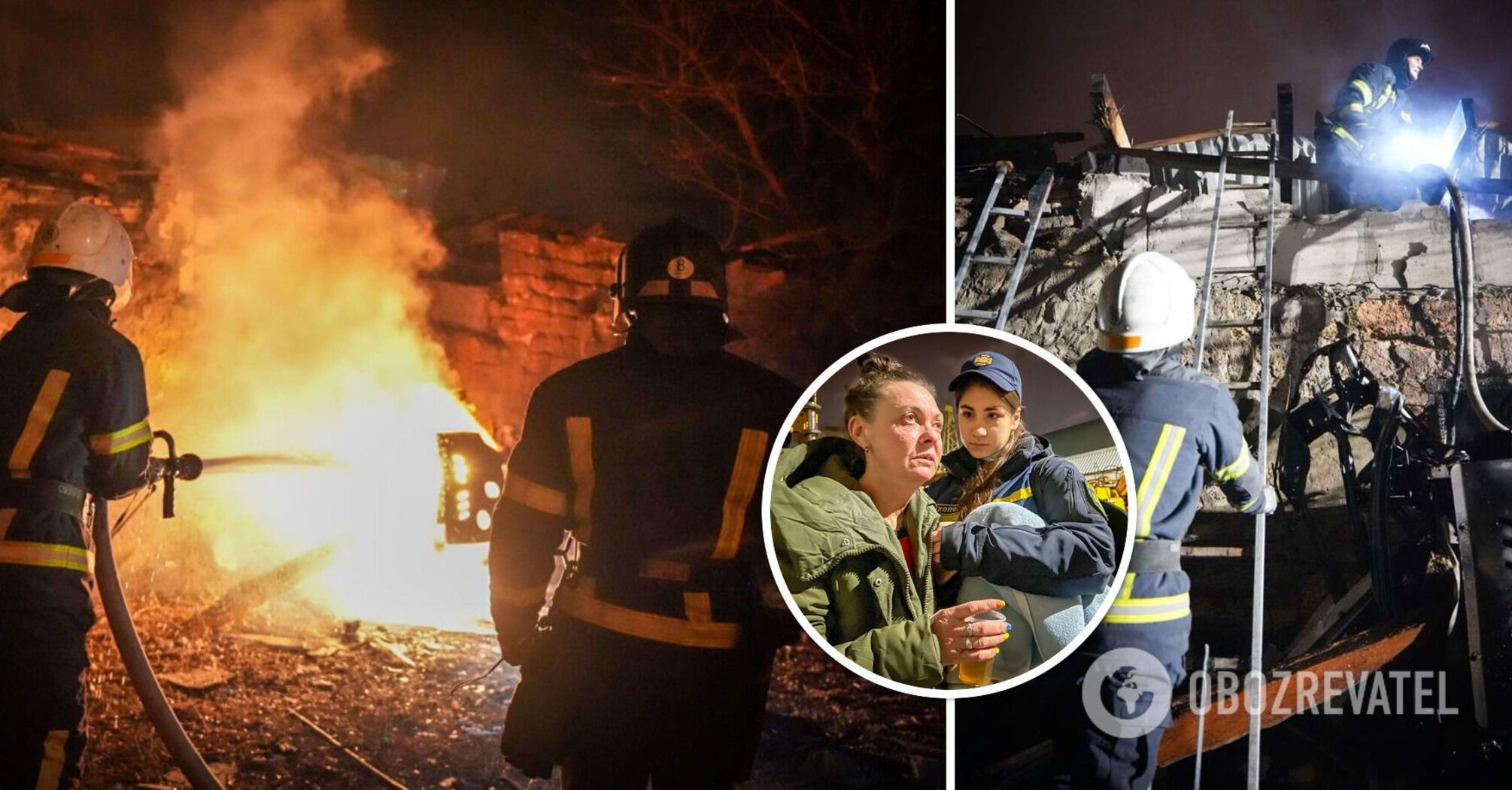 Russian troops strike with UAVs in Odesa region: fires start, more than 10 injured. Photos
