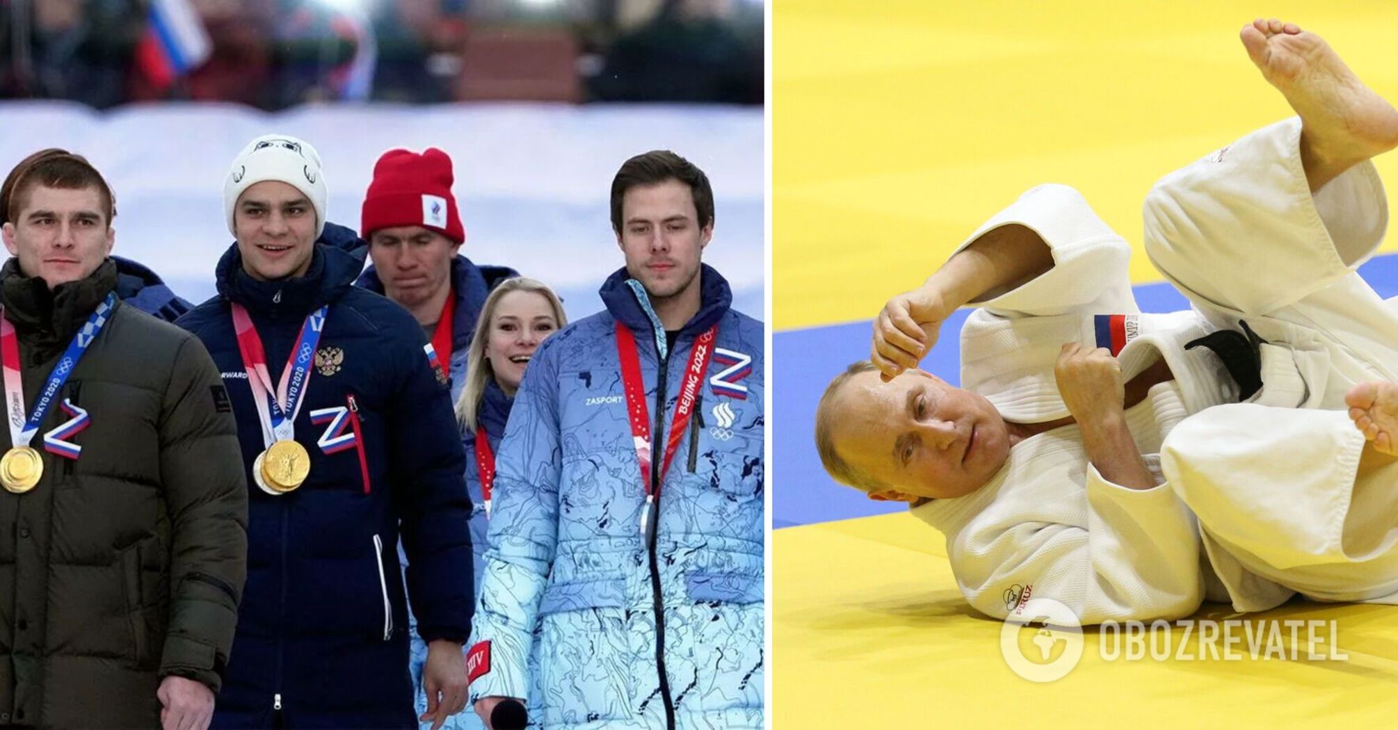 "Who let him out of the fridge?" Putin was mocked online after saying that world sport will be buried without Russia