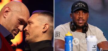 'I'm on his team': Joshua answers the question of who he will support in the Usyk-Fury fight