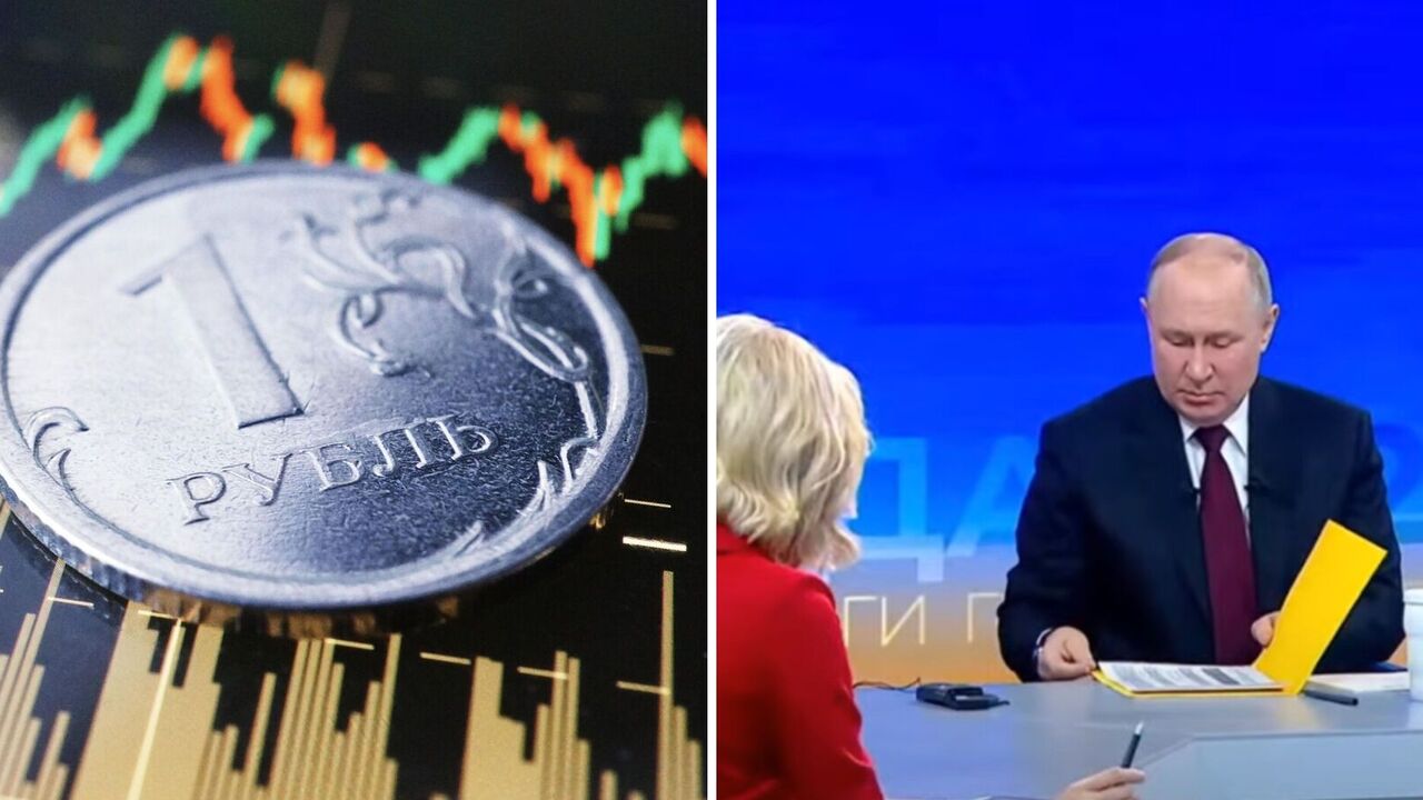 Putin odczytał dane dotyczące rosyjskiej gospodarki