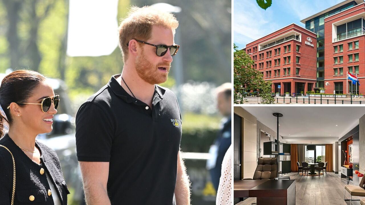 Jak wygląda apartament Hilton Royal Suite za 2600 USD za noc, w którym Meghan Markle i książę Harry zatrzymali się w Hadze. Zdjęcie