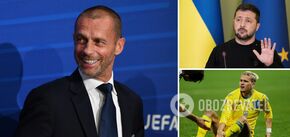To make amends after Italy: UEFA President's call to Zelenskyy caused a stir in Bosnia