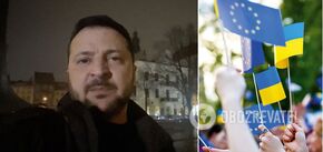 'They have shown more than once what they are capable of!' Zelenskyi said that the EU's decision regarding Ukraine is crucial for Europe. Video