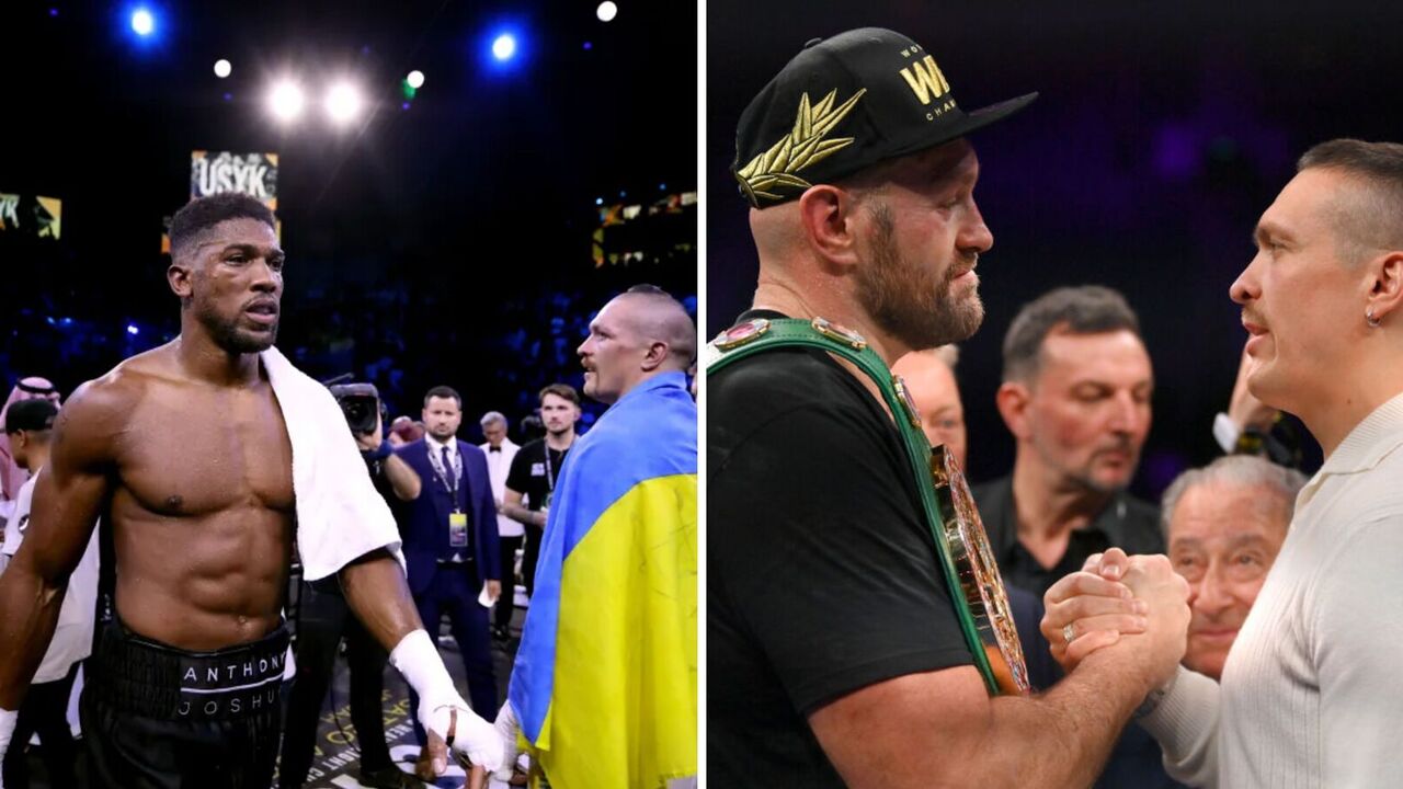 "This will not happen again." Joshua talks about Usyk and Fury's slur