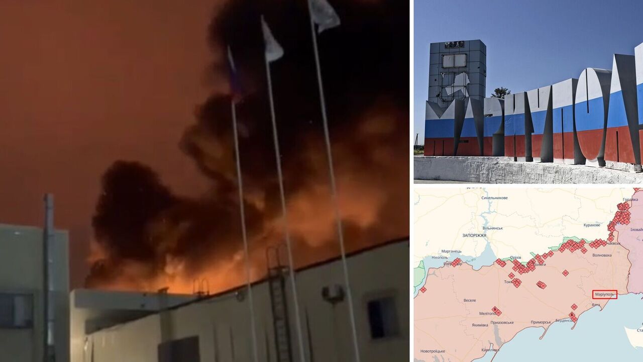 Były dwa trafienia: nowe szczegóły dotyczące potężnych eksplozji w okupowanym Mariupolu