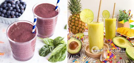 A nutritionist has named two perfect smoothies that will help you get rid of belly fat