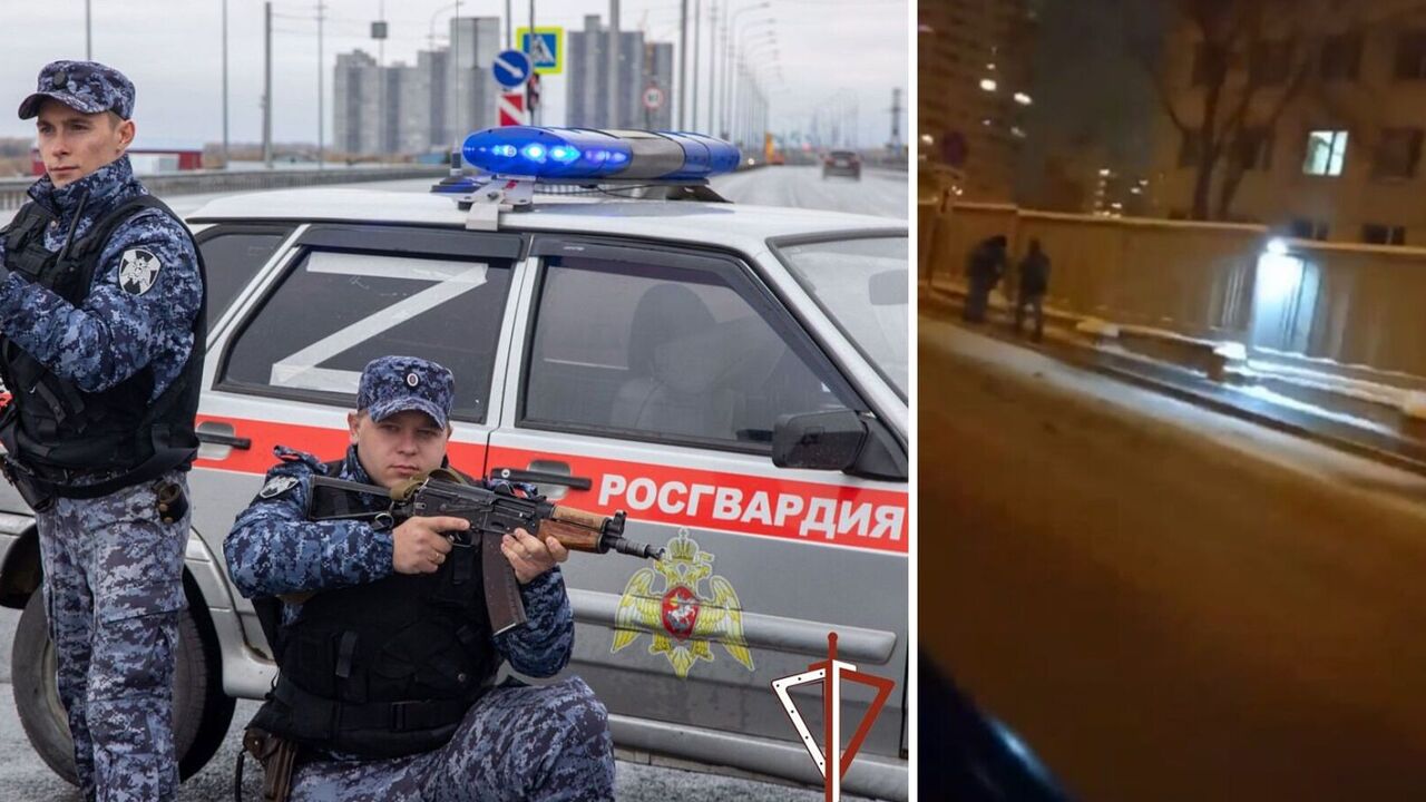 Rosyjska Gwardia przeprowadziła rekonesans na terenie obiektu
