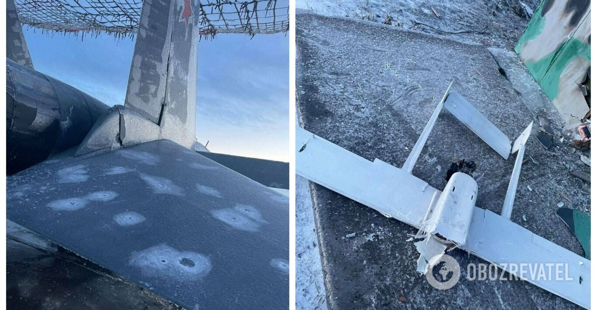 "Greetings from Yarik": a photo of a damaged Su-34 of the occupiers at the Morozovsk airfield has appeared