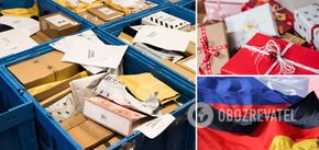 EU sanctions allow confiscation of gifts from parcels