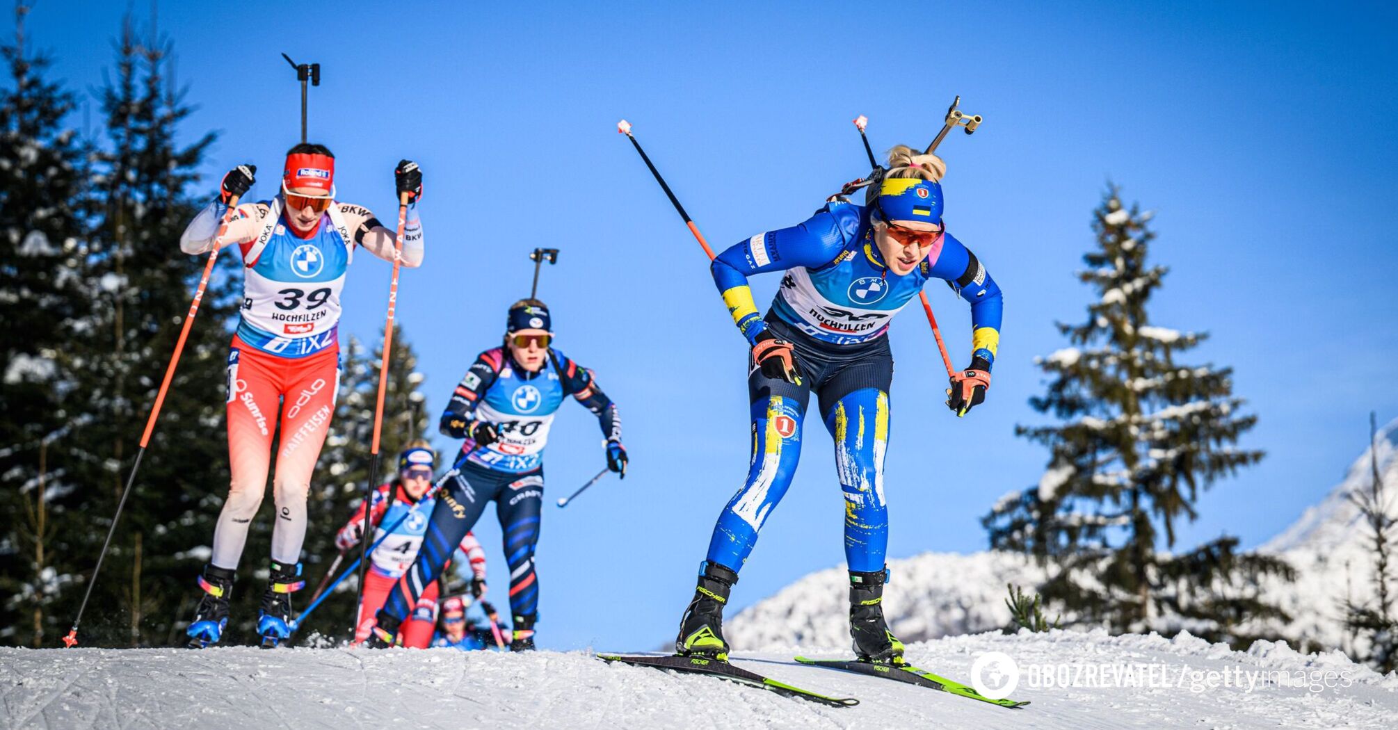 For the first time in 5 years. Ukraine's biathlon team has a strong ...