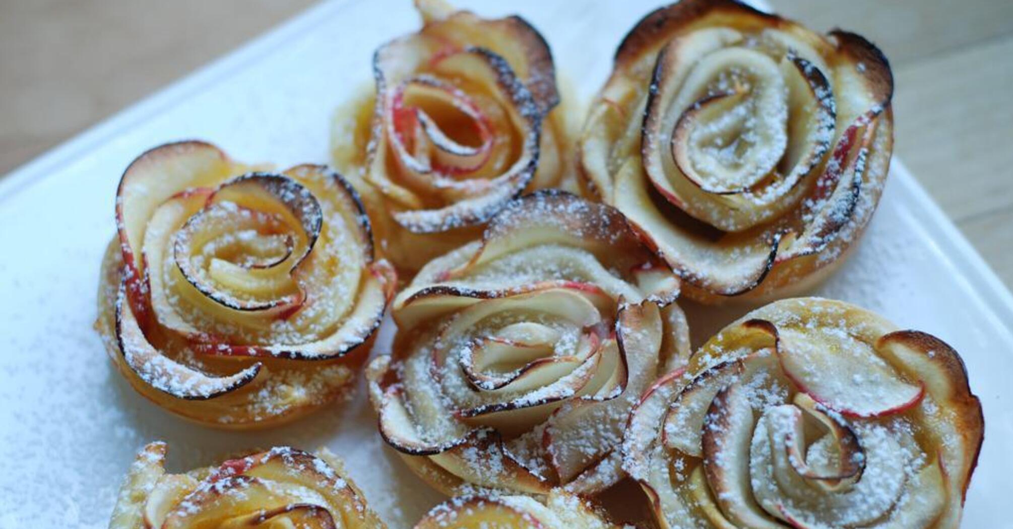 How to make rose-shaped cookies - a simple recipe