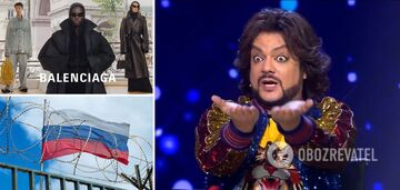 Balenciaga refused to sell items to Philippe Kirkorov because of his support for Putin and the war in Ukraine