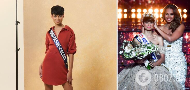 For the first time in 103 years: a scandal erupted at the Miss France pageant over the winner with short hair