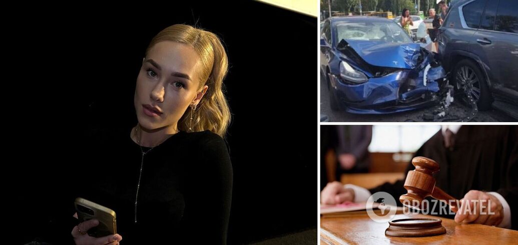 Dasha Kvitkova has commented for the first time on the court decision that found her guilty in a car accident in Kyiv