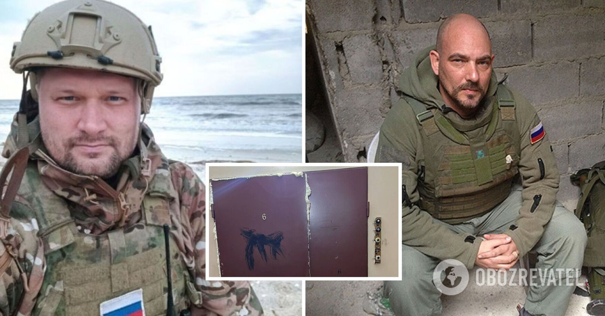 "Now they've reached me": Russian propagandist complains that his door was filled with foam, and his colleague got it too. Photo