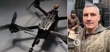 100 dronów FPV zamówionych przez mera Kijowa i jego brata przybyło do Kijowa