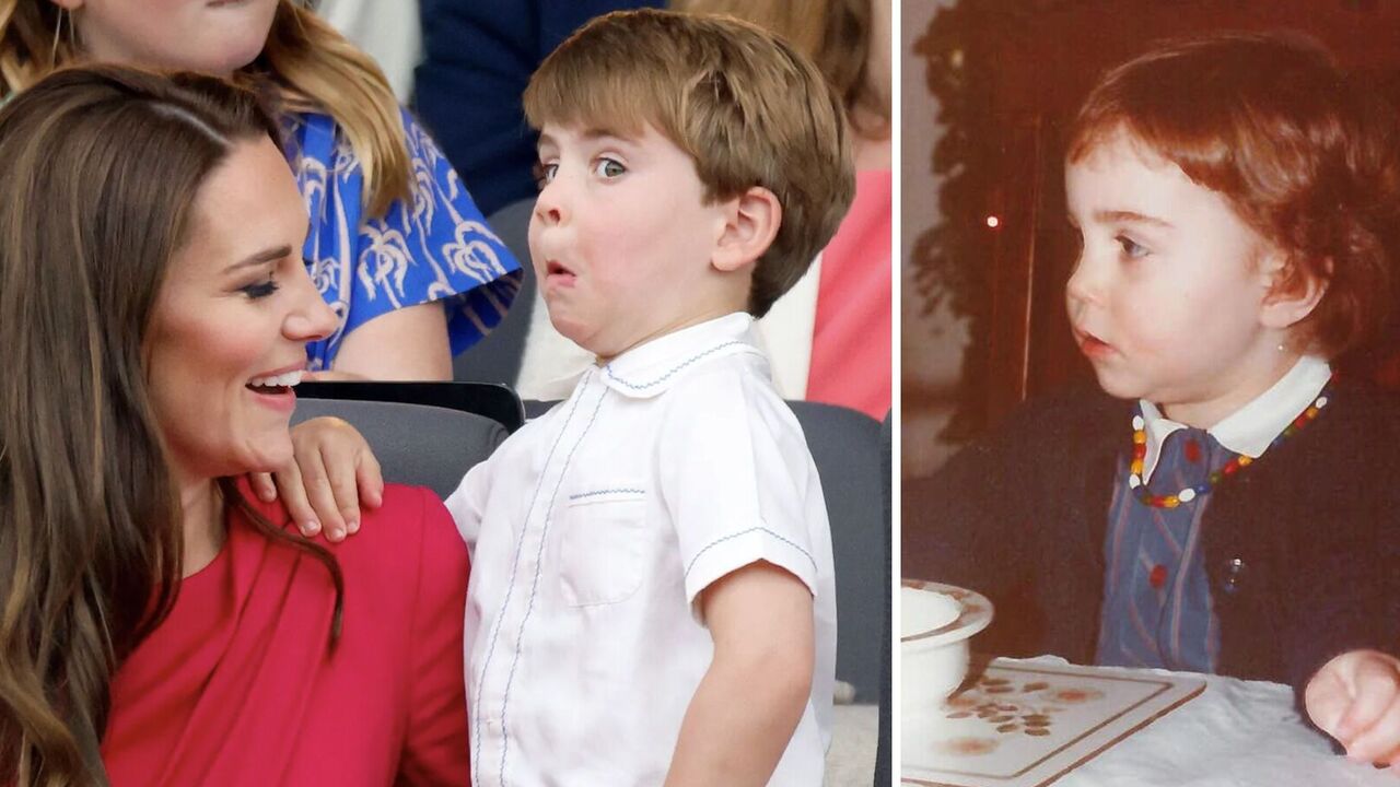Louis jest miniaturową wersją swojej matki: Kate Middleton oszołomiona świątecznym zdjęciem dziecka, którego nikt wcześniej nie widział