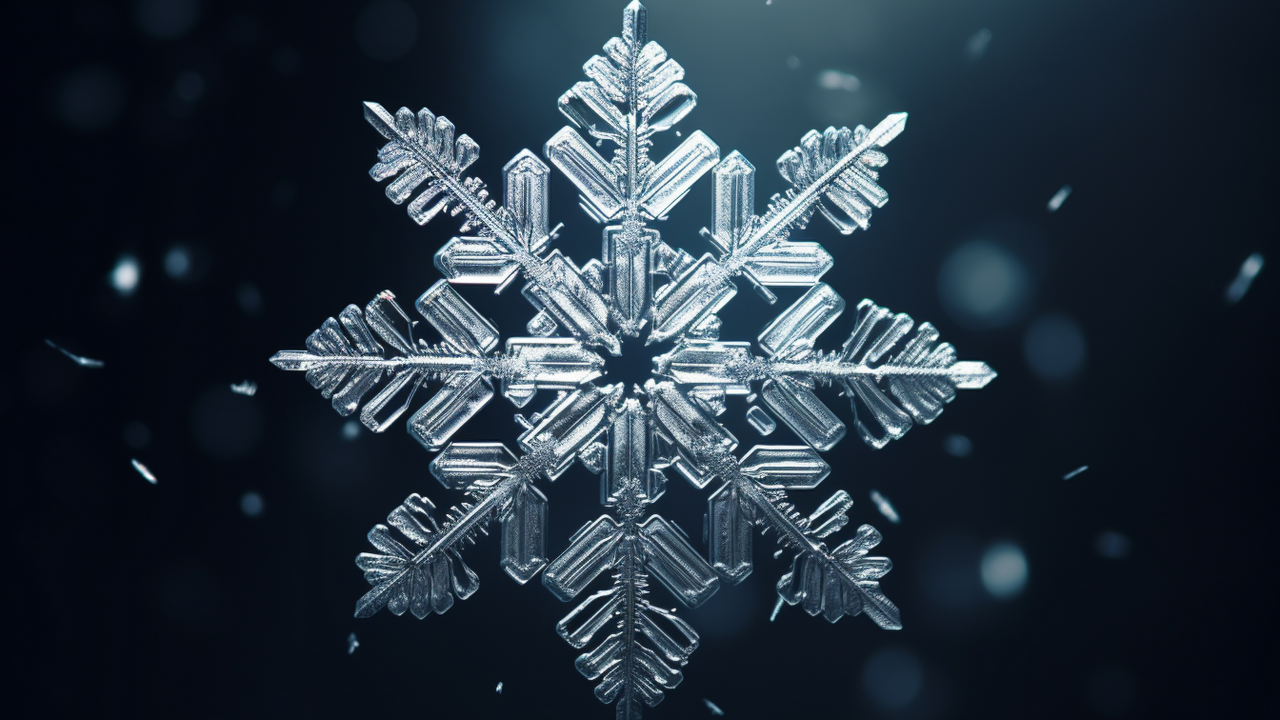 Snowflakes are triangular and never repeat: scientists explained the phenomenon