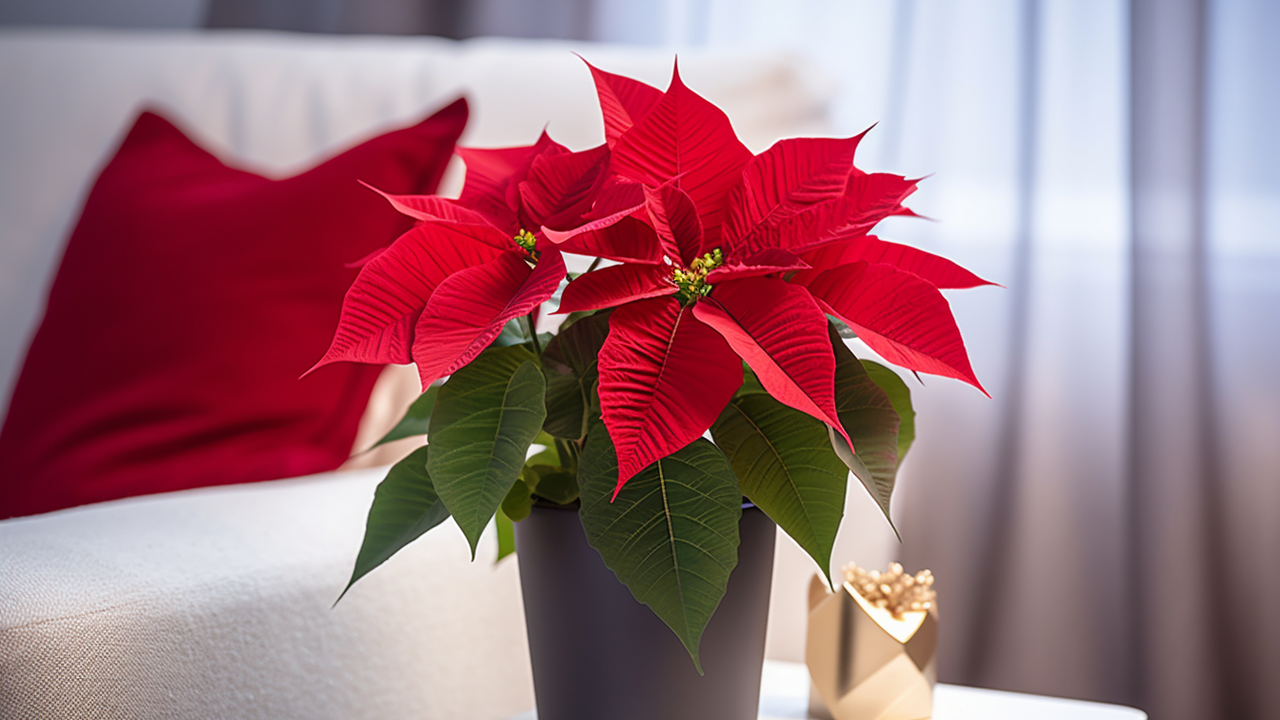 How to make the poinsettia bloom longer: trick with watering