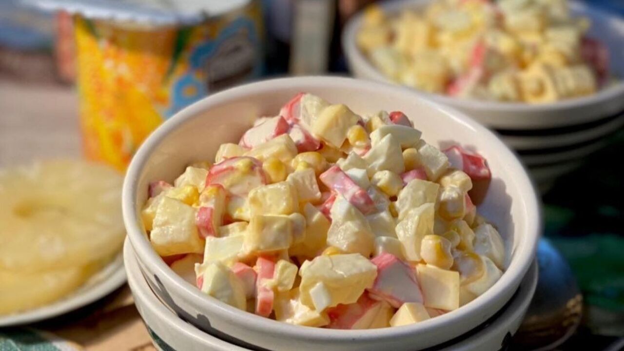 Crab salad for the new year