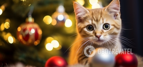 How to protect a Christmas tree from a cat: an ingenious life hack for the New Year