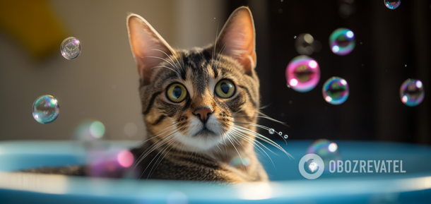 Which breeds of cats can be confidently bathed: not afraid of water