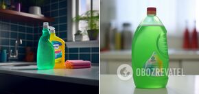 What not to clean with dishwashing detergent: five taboos