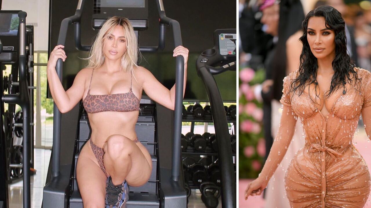It's not about sports at all? What is the secret of Kim Kardashian's perfect abs and what the star has been hiding from everyone for so long. Photo