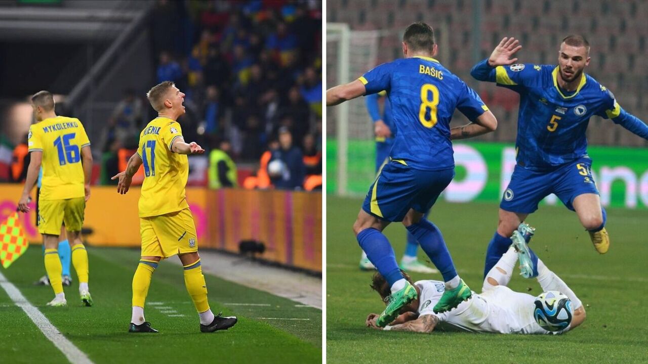 "Disgusting lies": Bosnia attacked Ukrainians after the Euro 2024 playoff draw