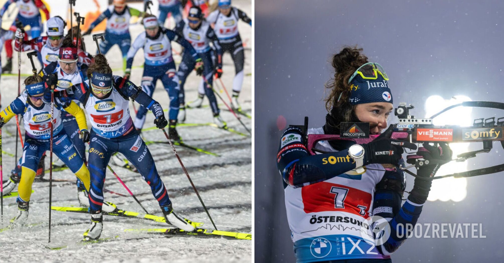 Women's sprint at the Biathlon World Cup - results of the race on 12/1 ...