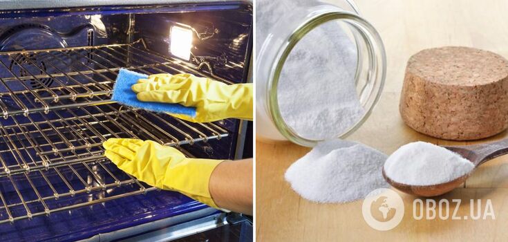How to easily clean the oven rack from grease: you will need a product that every housewife has