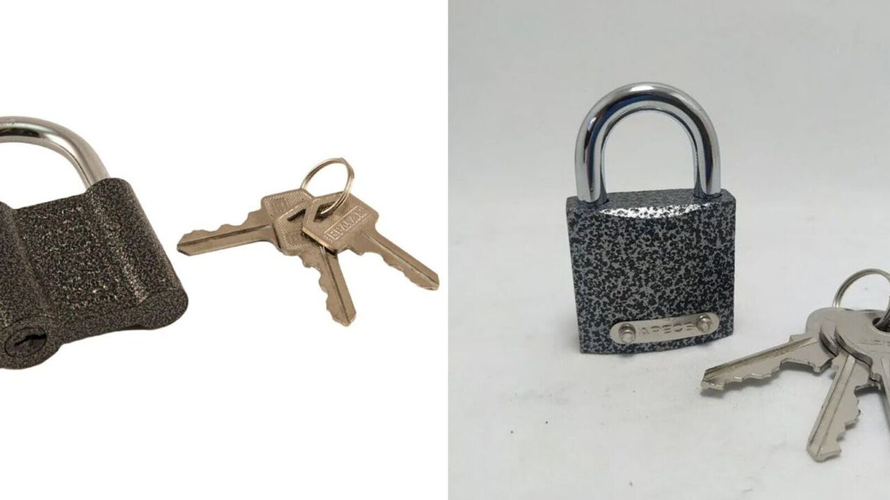 How to open a lock without a key: a regular battery will help