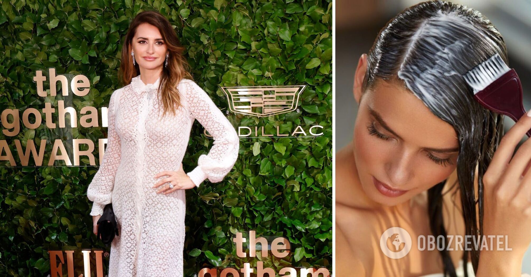 Ombrénaissance: Penelope Cruz shows a trendy coloring that makes hair fresh and playful. Photo