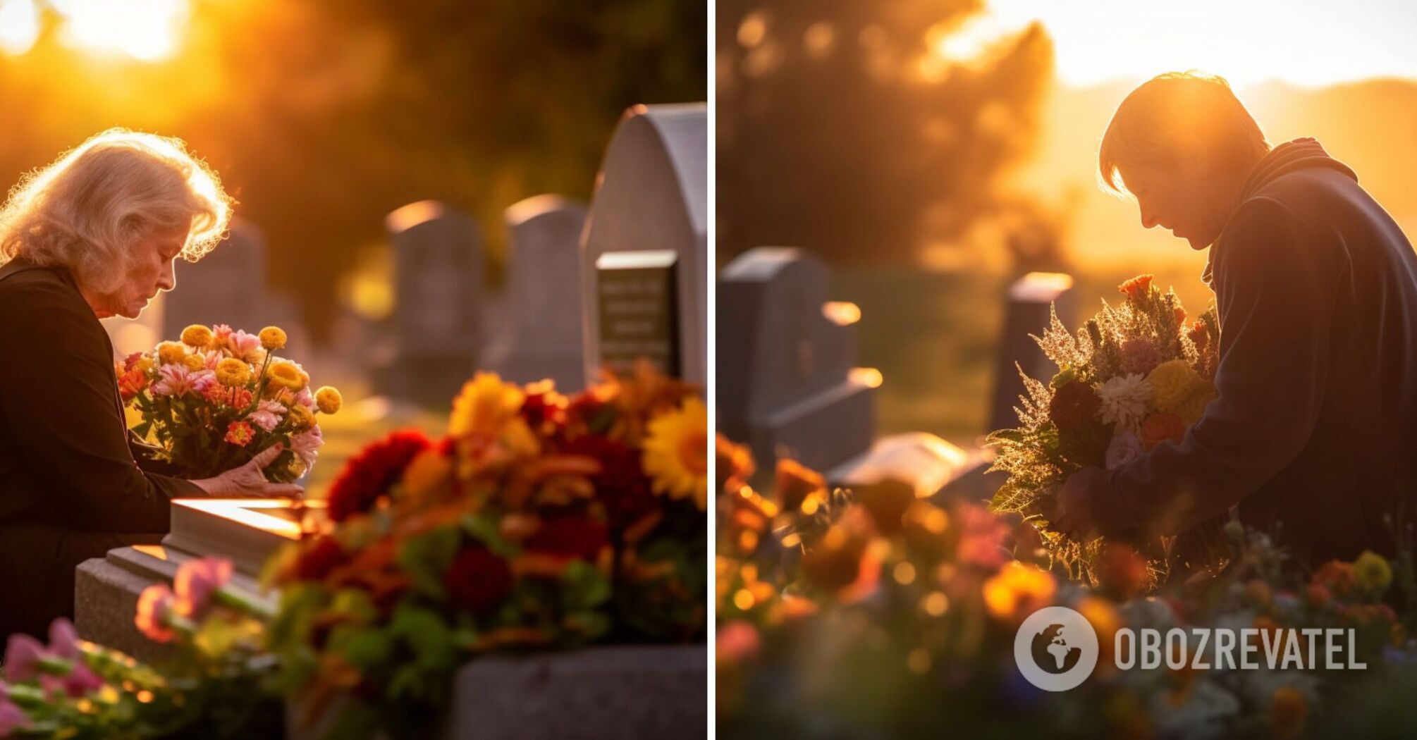 Which flowers should not be brought to the cemetery: basic rules