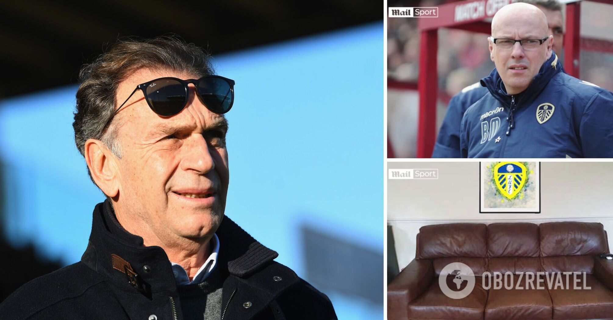 The owner of a famous club from England accidentally fired the head coach instead of throwing away the sofa