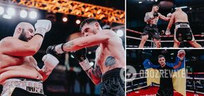 Ukrainian super heavyweight Bohdan Myronets sensationally defeated Tyson Fury's cousin Nathan Gorman. Video
