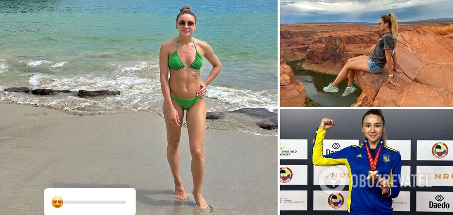 The sexiest karateka in Ukraine starred in a bikini in Costa Rica and made a splash with her appearance. Photo