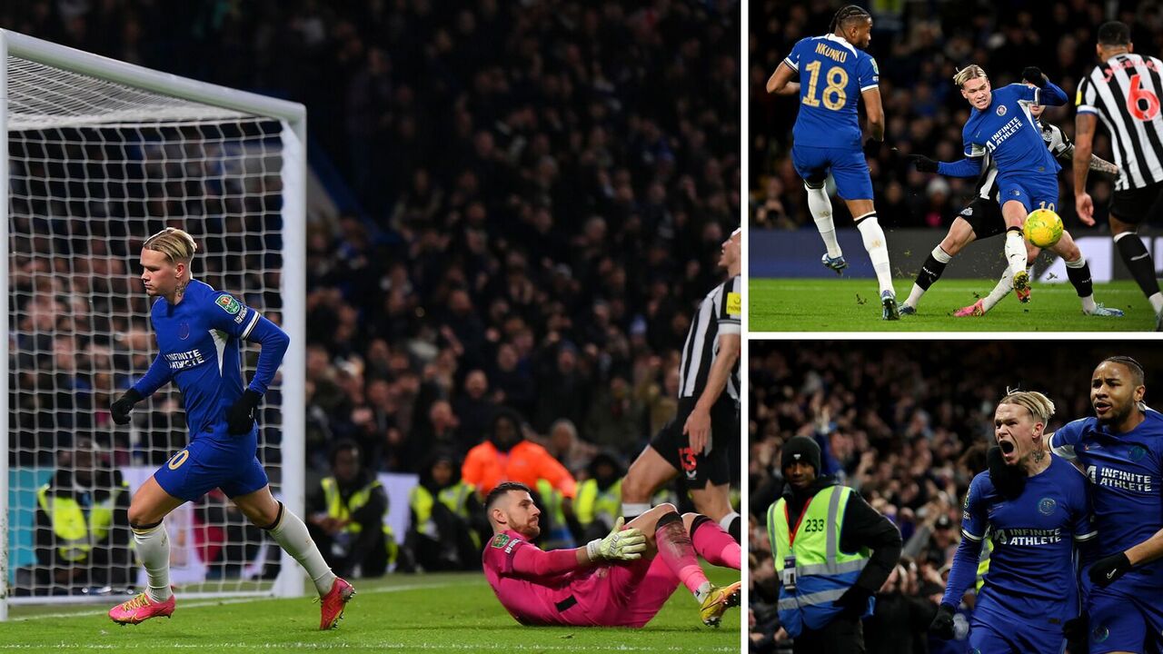 Mudryk strzelił gola w ostatnich sekundach i zapewnił Chelsea awans do półfinału Pucharu Ligi Angielskiej