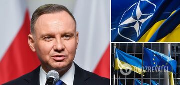 Prezydent: Członkostwo Ukrainy w UE i NATO leży w interesie narodowym Polski
