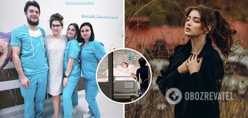 Seriously ill Kateryna Tyshkevych was discharged from hospital: the actress showed photos of her rescuers