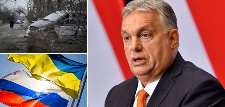 Powtórzenie retoryki Putina: Orban nazywa inwazję Rosji na Ukrainę "operacją wojskową