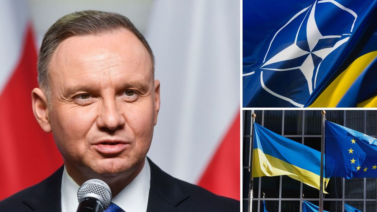 Prezydent: Członkostwo Ukrainy w UE i NATO leży w interesie narodowym Polski