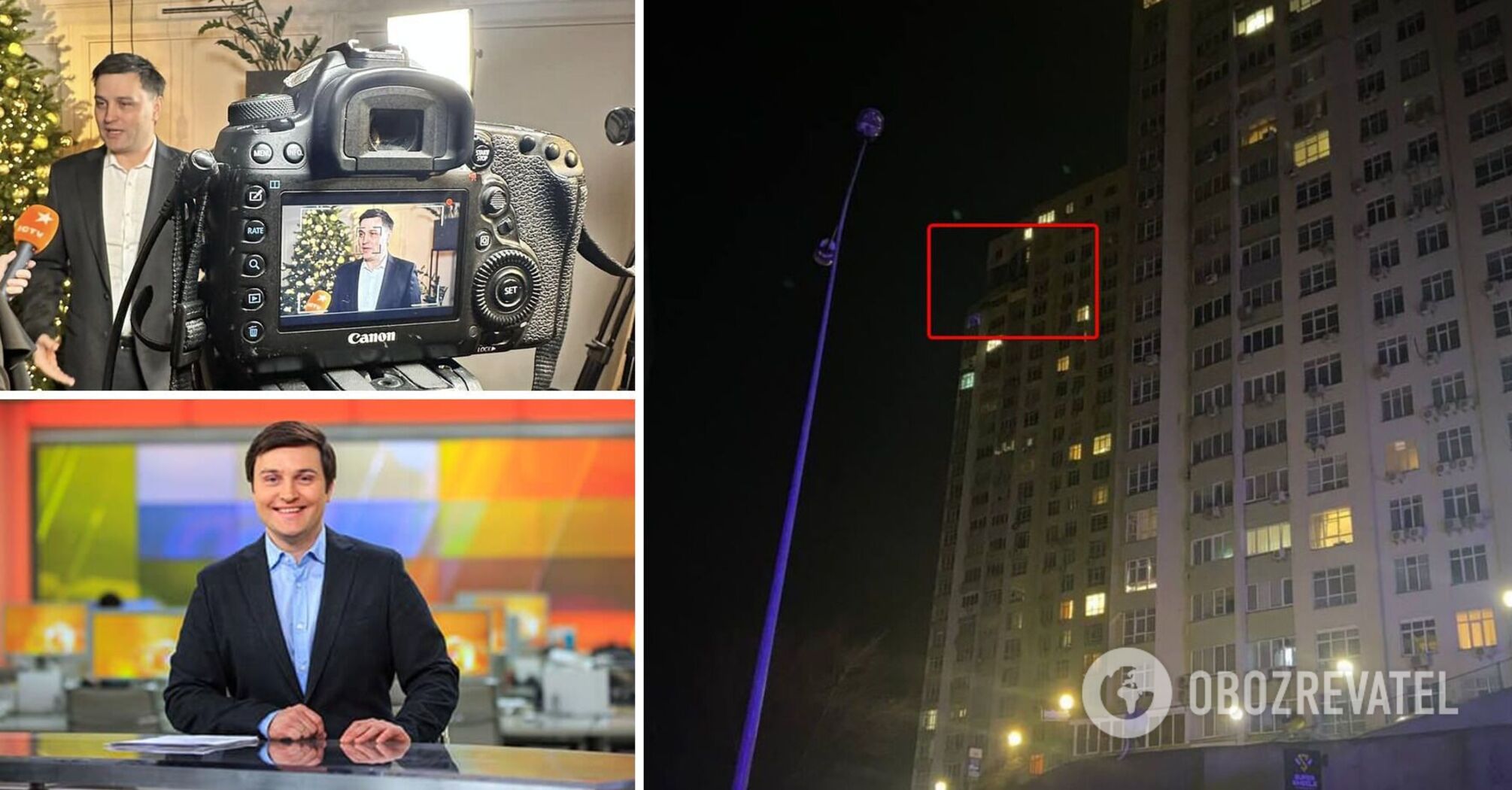 'Survived, and that's the main thing': Shahed attack destroyed Kowalsky's telethon host's apartment