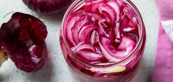 How to pickle onions correctly