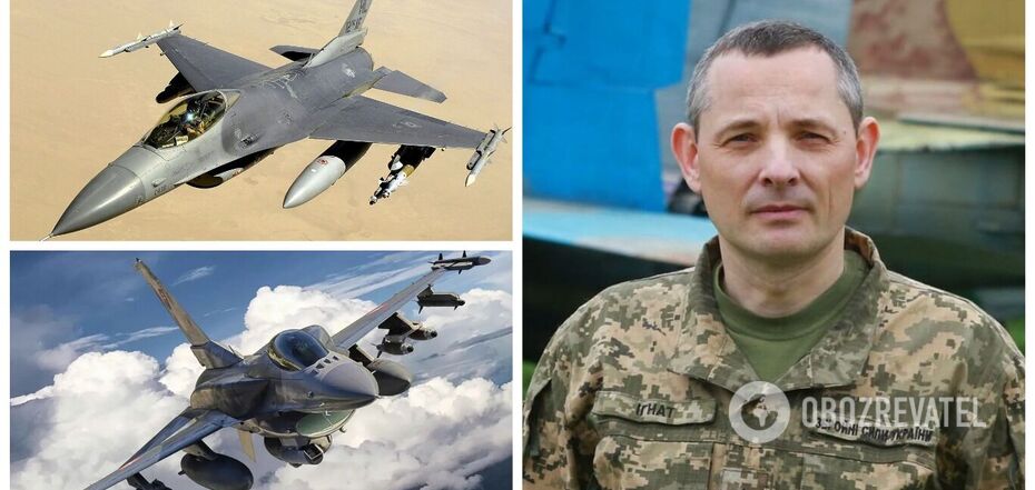 Ignat skomentował szczegóły transferu F-16 do nas