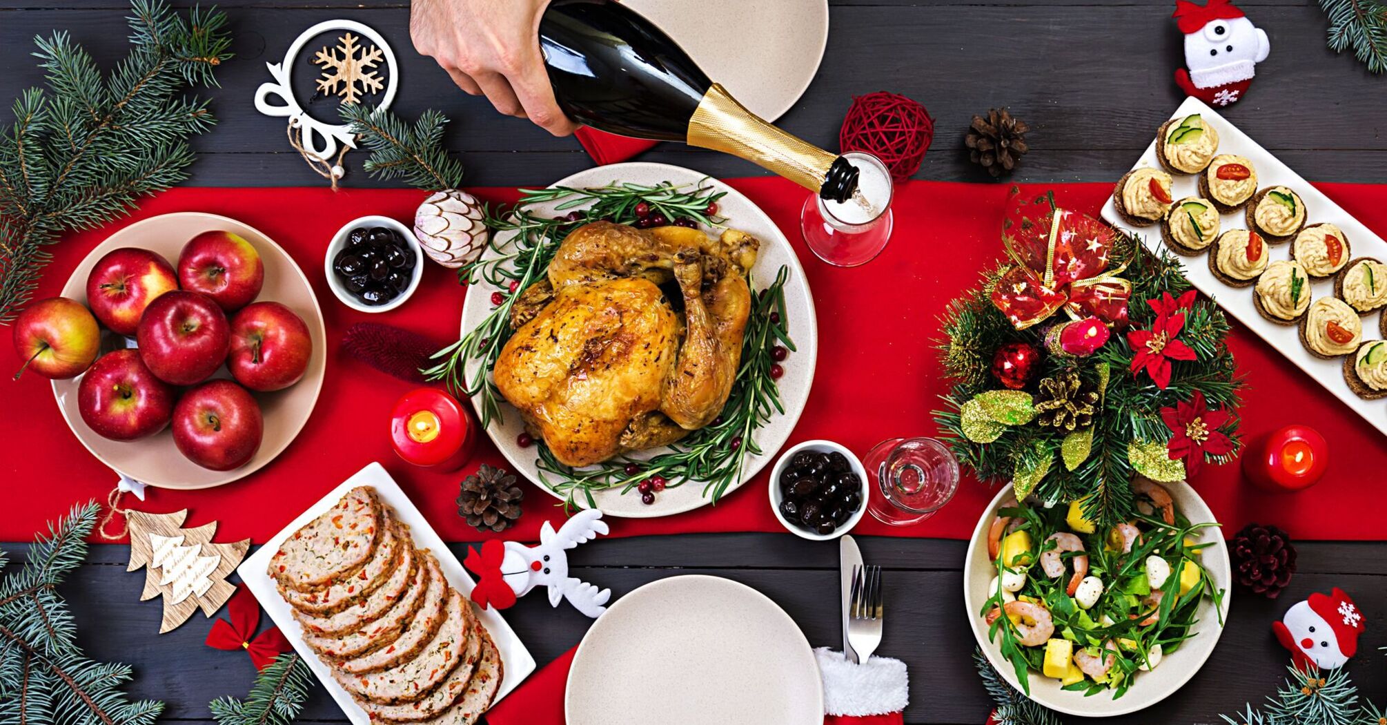 Christmas dinner without harming your health