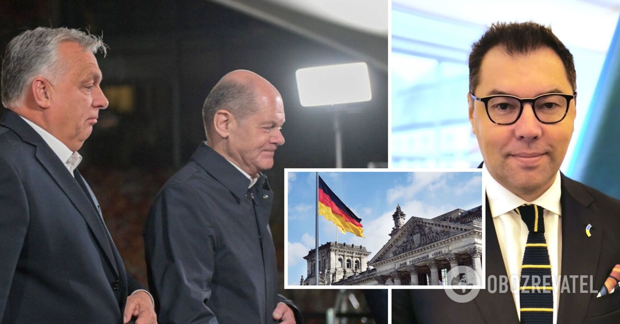 Scholz pokazał umiejętności z Orbanem, ten rząd ma wszystko w nosie - ambasador Makiejew