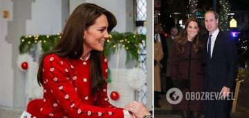 Kate Middleton delighted fans with a bright Christmas look: poople say they want her to be the Queen