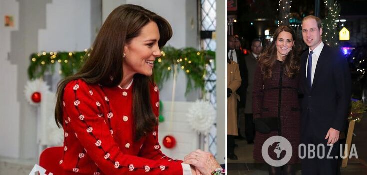 Kate Middleton delighted fans with a bright Christmas look: poople say they want her to be the Queen
